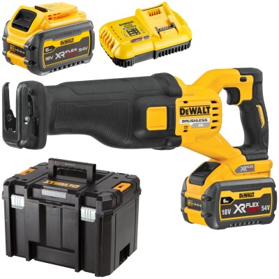 DeWALT DCS389T2 Pilarka szablowa 29mm 54V FLEXVOLT 2x 6,0Ah