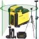 STANLEY STHT77594 CROSS 360 Laser liniowy krzyżowy zielony + tyczka + statyw + akcesoria
