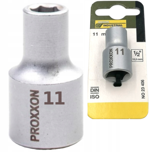 PROXXON 23406 Nasadka krótka standardowa 1/2'' 11mm