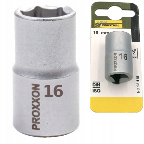 PROXXON 23415 Nasadka krótka standardowa 1/2'' 16mm