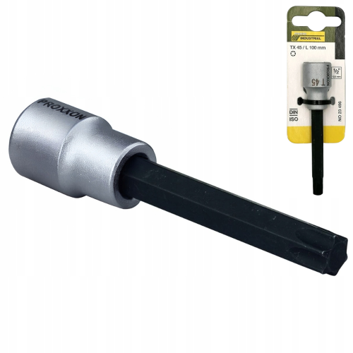 Nasadka gwiazdkowa TORX TX 45 - 1/2 cala 100mm