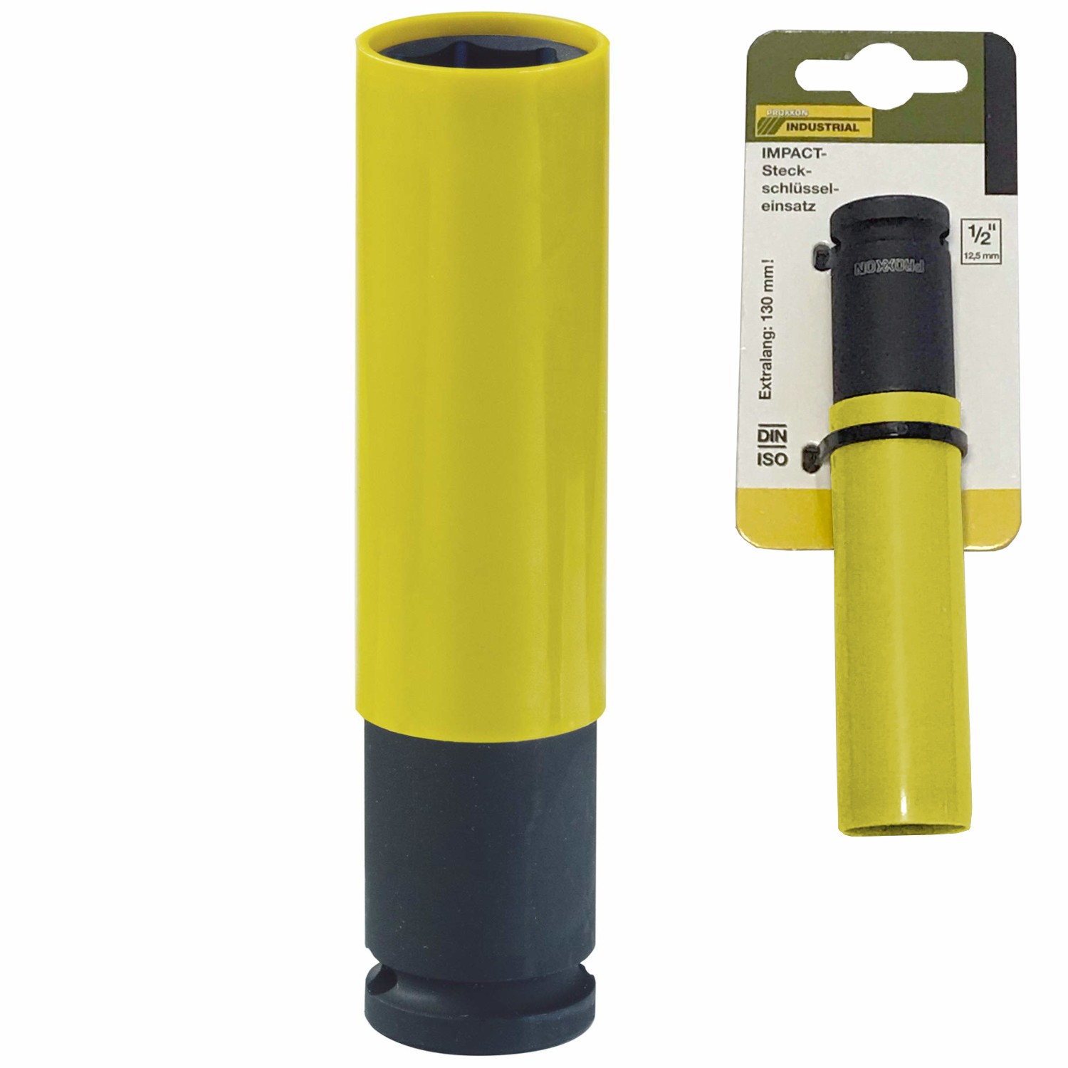 Nasadka udarowa ekstra długa 17x130mm 1/2" PROXXON 23972