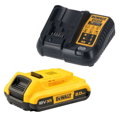 Ładowarka do akumulatorów 10,8-18V DEWALT DCB107 akumulator 18V 2Ah DCB183