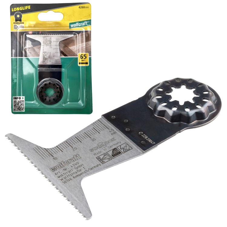 Brzeszczot wgłębny 42mm Expert Starlock BiM WOLFCRAFT 4260000