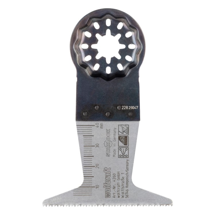 Brzeszczot wgłębny 42mm Starlock WOLFCRAFT 4260000 do wyrzynarki