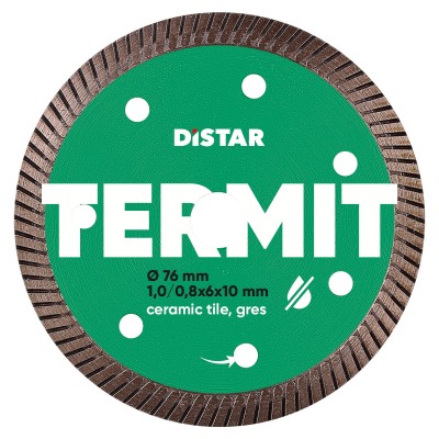 Tarcza diamentowa do ceramiki 76mm Termit Distar 11139053030