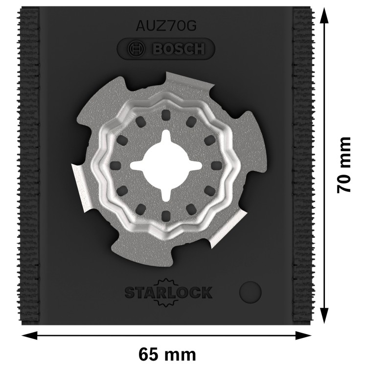 Nakładka do szlifowania lakieru Starlock AUZ 70 G 70x65mm Bosch 2608669126