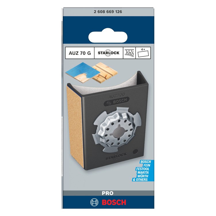 Nakładka do szlifowania AUZ 70 G Bosch 2608669126