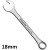 Klucz płasko-oczkowy 18mm SlimLine PROXXON 23918