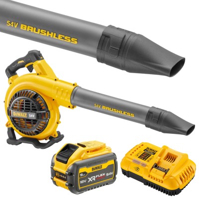 DEWALT DCM572X1 Akumulatorowa dmuchawa FlexVolt 54V 207 km/h 9Ah ładowarka