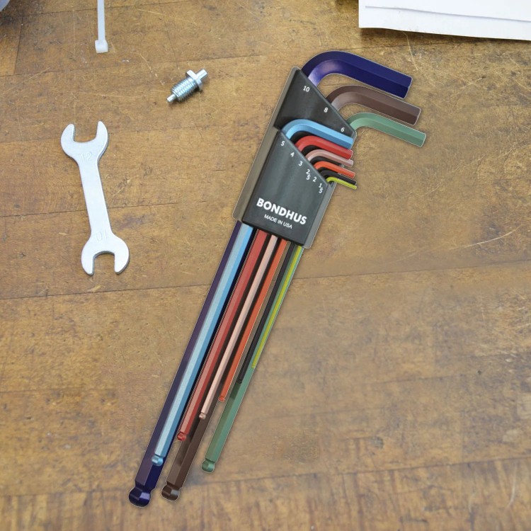 zastosowanie kluczy imbusowych z kulką Bondhus 69699