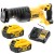 DEWALT DCS380 Pilarka szablasta 18V 2x 5.0Ah + ładowarka
