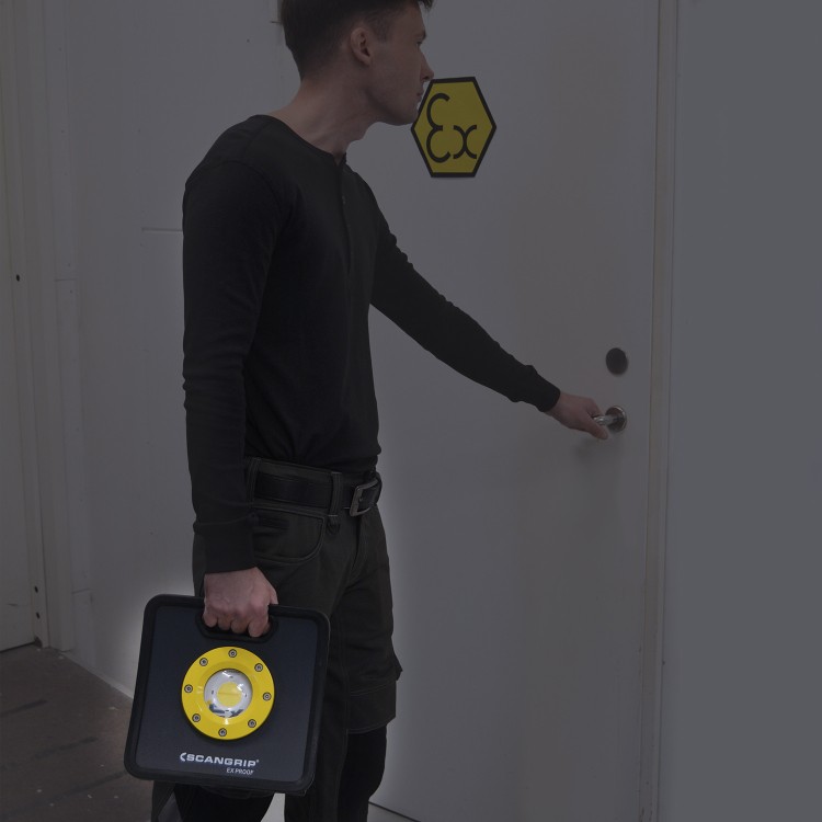 Lampa robocza przeciwwybuchowa SCANGRIP NOVA-EX R zastosowanie