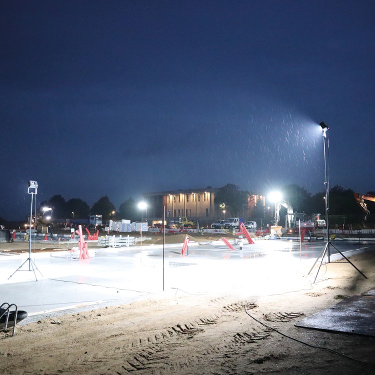 Statyw do lamp budowlanych TRIPOD 4,5M SCANGRIP zastosowanie