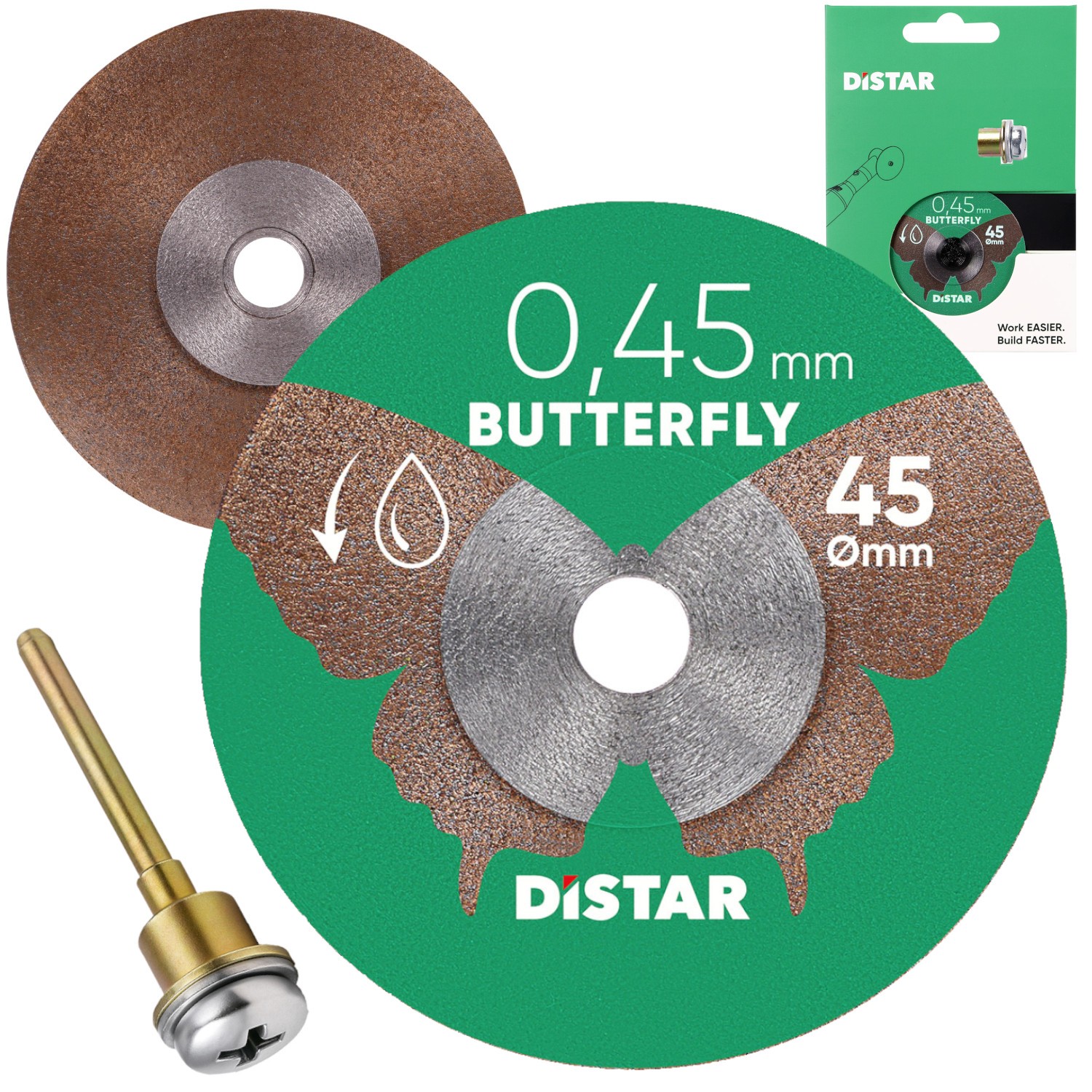 Tarcza diamentowa Butterfly do ceramiki 45x0,45x5,8mm DISTAR 11143158074