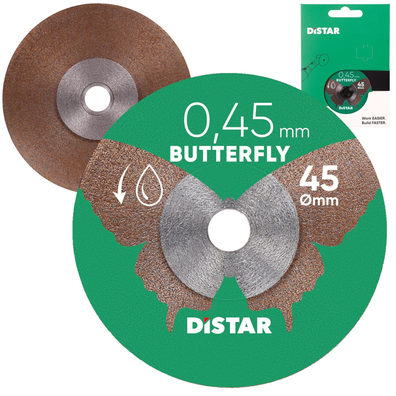 Tarcza diamentowa Butterfly do ceramiki 45x0,45x5,8mm DISTAR 11143158074