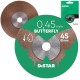 Tarcza diamentowa Butterfly do ceramiki 45x0,45x5,8mm DISTAR 11143158074