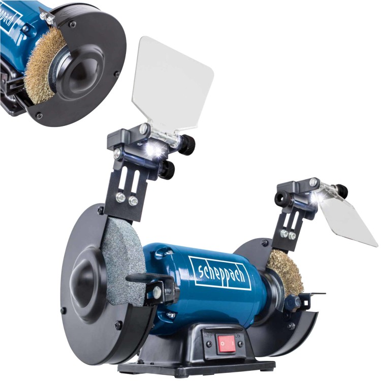 SCHEPPACH Szlifierka stołowa SM150LB 400W 150mm