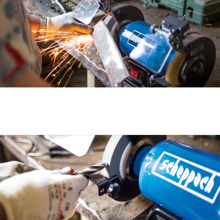 Szlifierka stołowa SCHEPPACH SM150LB zastosowanie