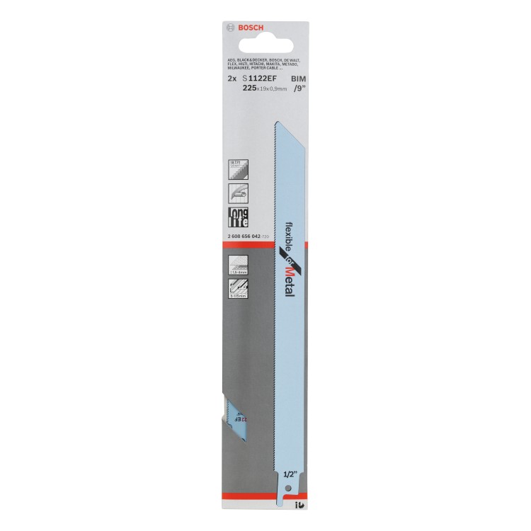 Brzeszczot S1122EF Flexible for Metal BOSCH 2608656042