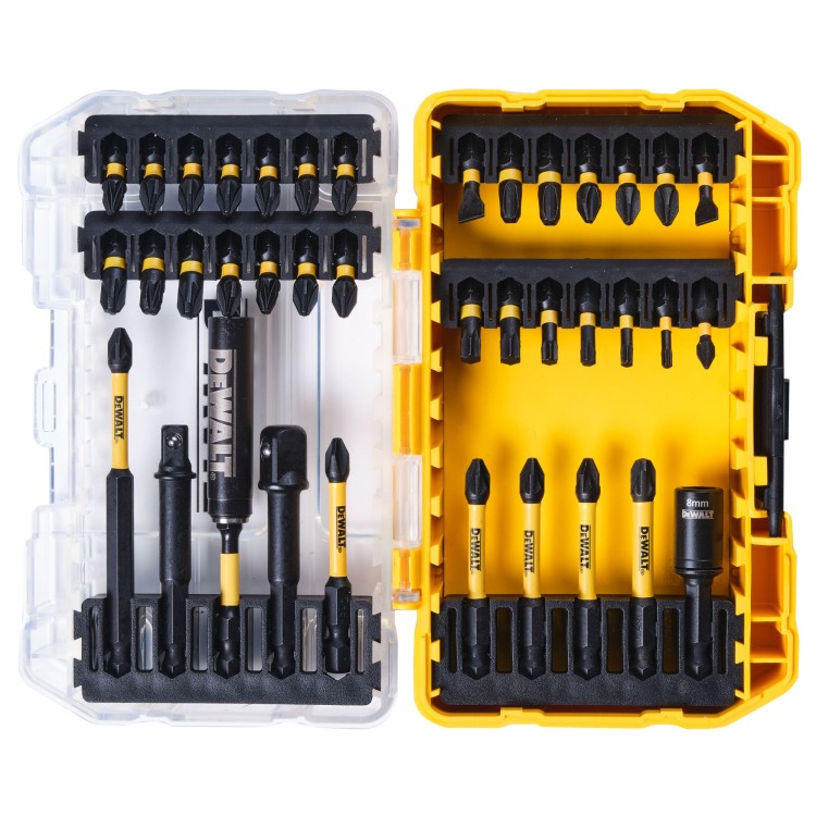 Zestaw bitów udarowych w etui Tough Case+ DeWALT