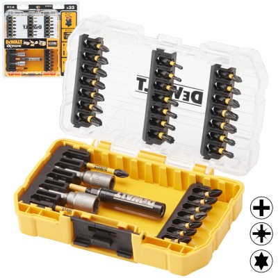 DEWALT DT70742T Zestaw bitów udarowych 33szt Flex Torq Extreme w etui
