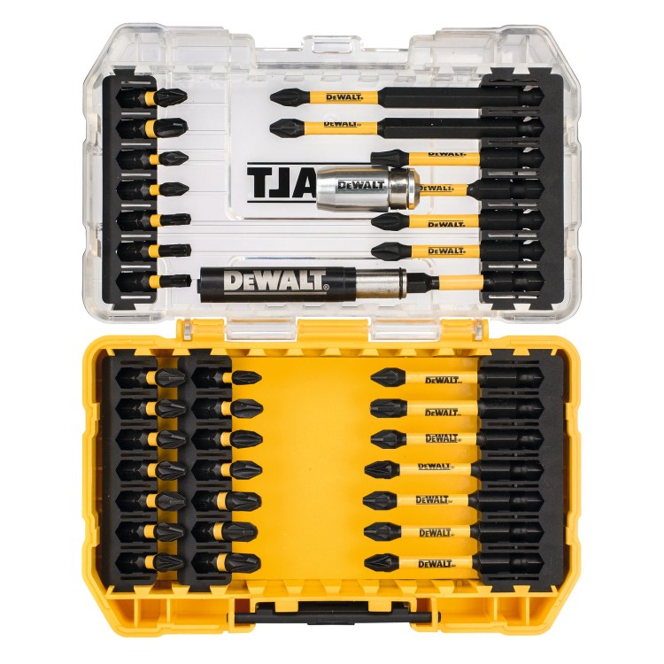 Zestaw bitów udarowych w etui Tough Case+ DeWALT
