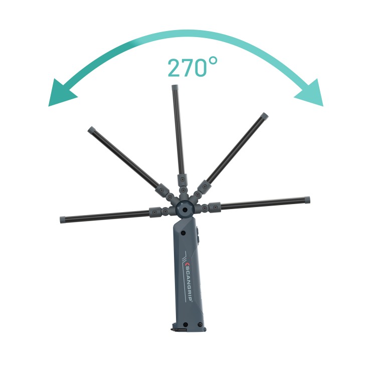 Akumulatorowa lampa robocza LED 500 lm SLIM forLIFE SCANGRIP