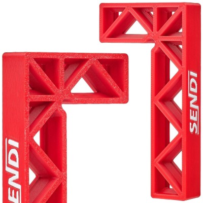 Kątownik glazurniczy z tworzywa sztucznego 75 x 30 mm SENDI 01961204640
