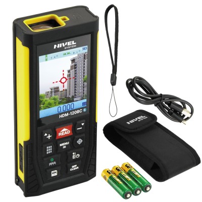 Dalmierz laserowy 120m z kamerą akcesoria Nivel System HDM-120BC