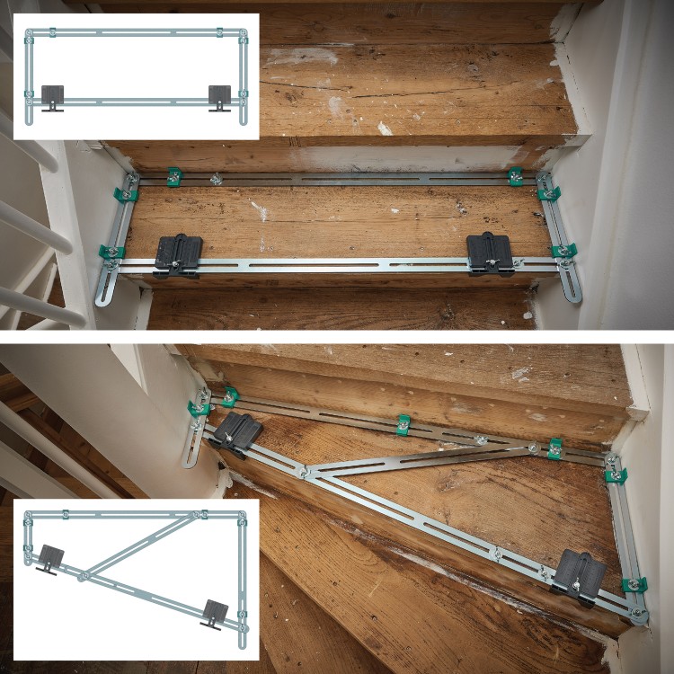 5210000 Wolfcraft Zastosowanie schody