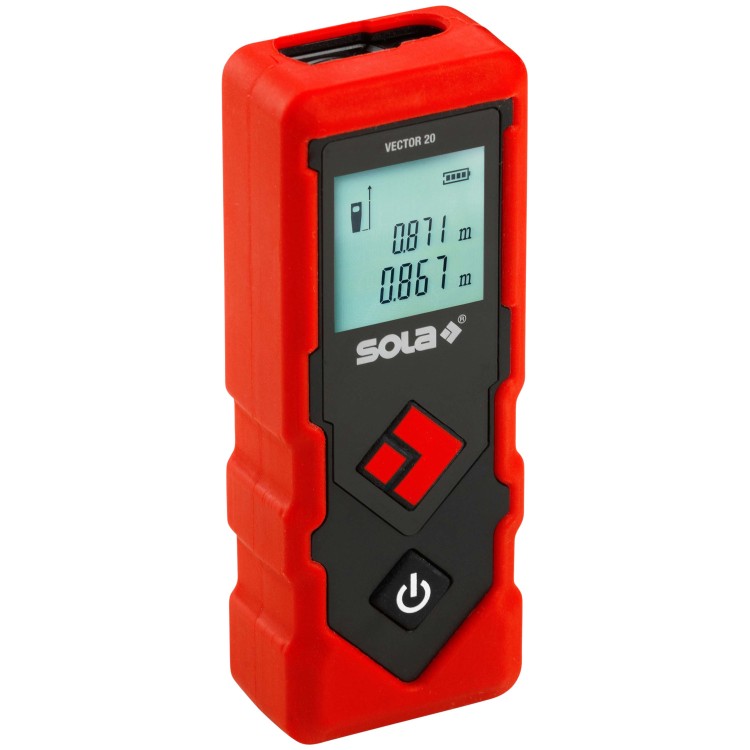 Cyfrowy dalmierz laserowy 20m VECTOR 20 Sola 71019101