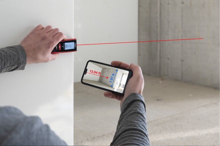 zastosowanie dalmierza laserowego  60m METRON 60 BT Sola 71027101