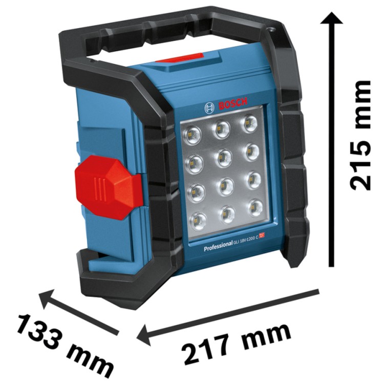 Lampa akumulatorowa budowlana 18V 1200LM BOSCH 0601446700
