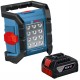 Lampa akumulatorowa budowlana 18V 1200LM BOSCH GLI 18V-1200 C + aku 5Ah