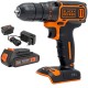 iertarko Wkrętarka akumulatorowa 18V 1x 1,5Ah 30Nm Black Decker BDCDC18