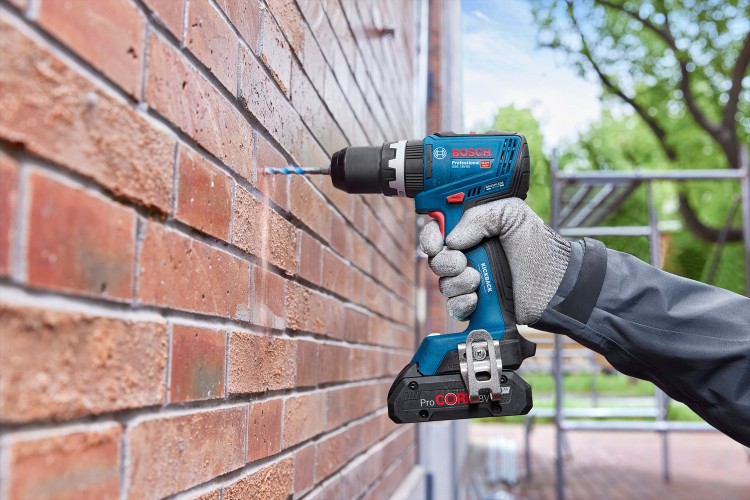 Wiertarko-wkrętarka udarowa BOSCH GSB 18V-65 zastosowanie