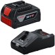 BOSCH Akumulator Li-Ion GBA 18V 5.0Ah + Ładowarka 16A GAL 18V-160