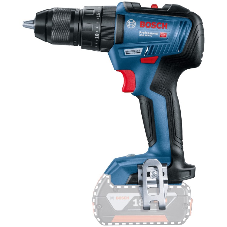 Wiertarko Wkrętarka udarowa BOSCH GSB 18V-50