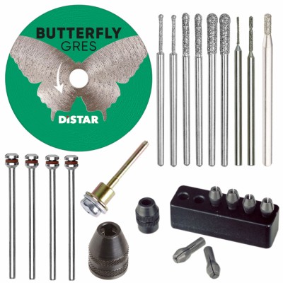 Tarcza diamentowa Butterfly 45mm Distar 11133053027 wiertła sztyfty Proxxon