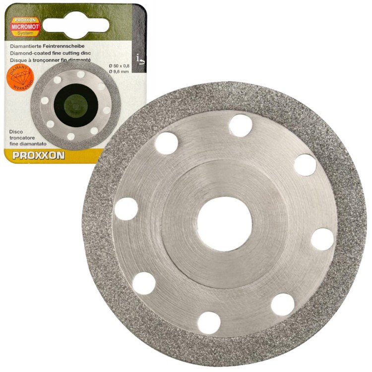 Tarcza diamentowa drobnoziarnista 50x0,8x9,6mm do ceramiki Proxxon 28158