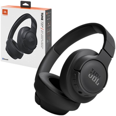 Bezprzewodowe słuchawki wokółuszne JBL Tune 720BT czarne