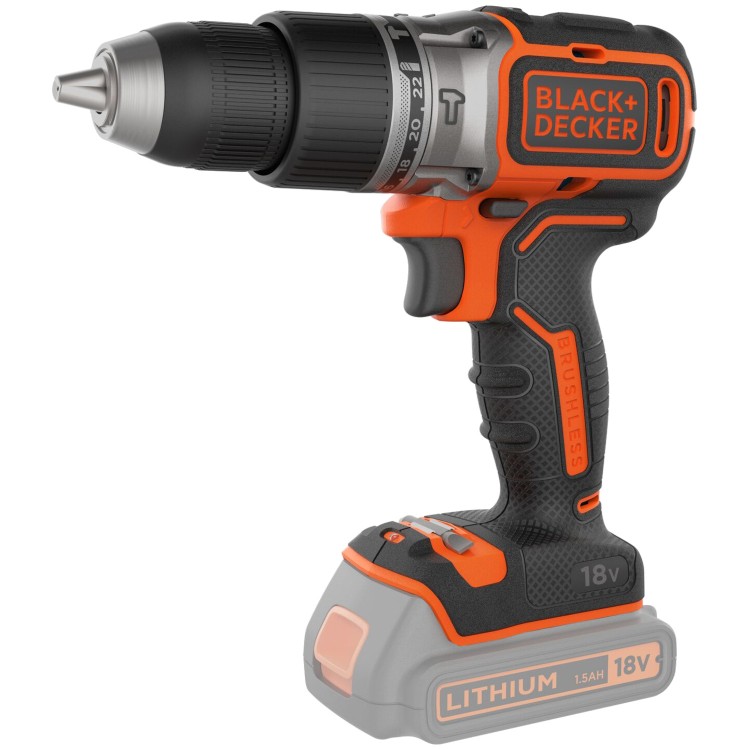 Wiertarko wkrętarka udarowa 18V 52Nm Black Decker BL188