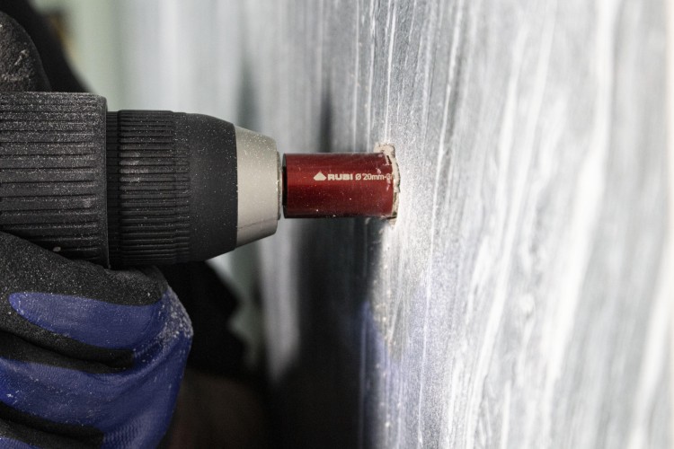 Wiertło diamentowe DRYGRES 4DRILL rubi zastosowanie