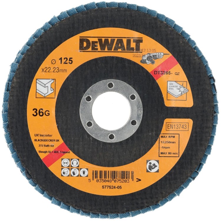 Tarcza listkowa wygięta P36 DeWALT DT3265