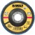 Tarcza listkowa do metalu 125mm ścierna lamelkowa G36 DEWALT DT3308
