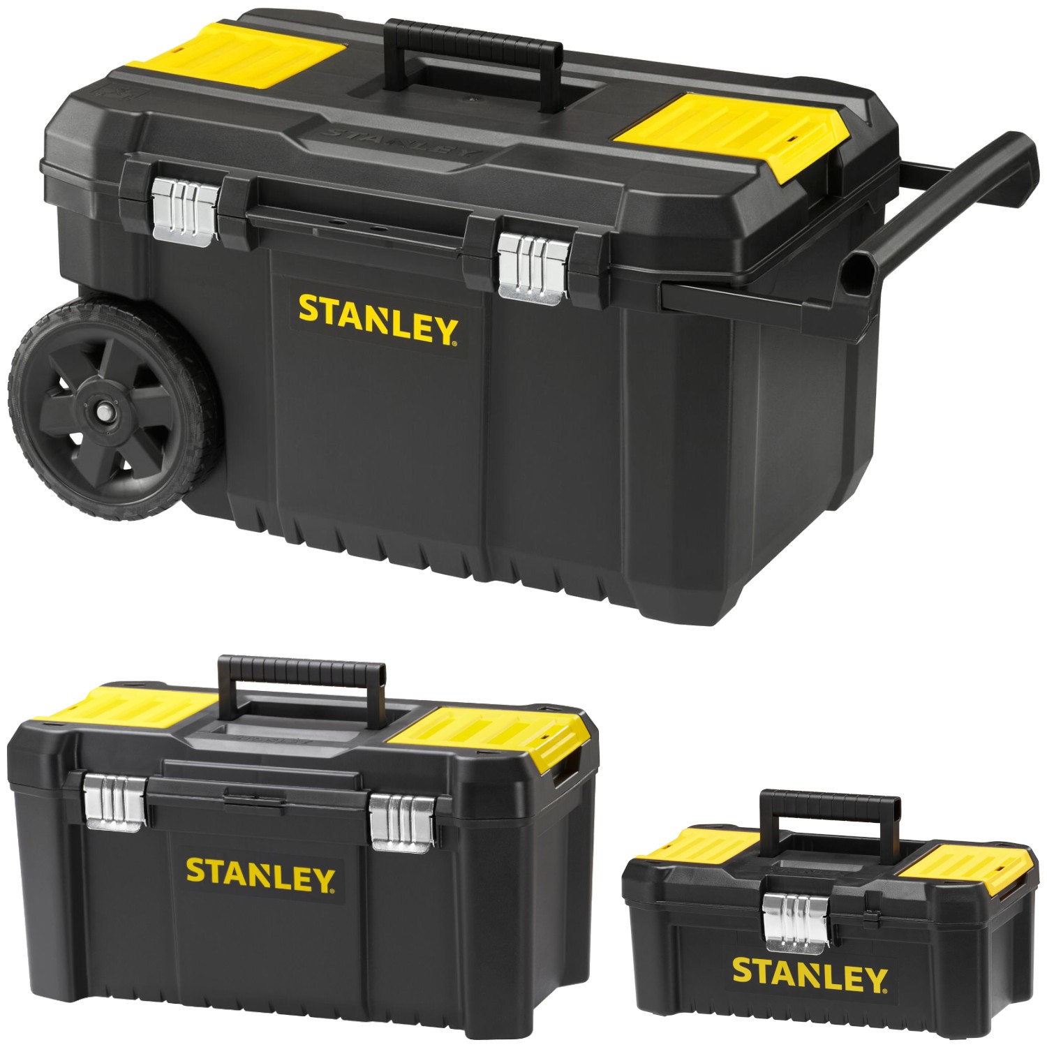 Zestaw 3 skrzyń narzędziowych Stanley Essential STST1-81065