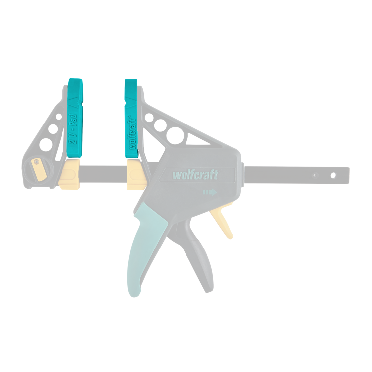 zamienne nakładki ochronne 2 V-Pad do ścisków Wolfcraft