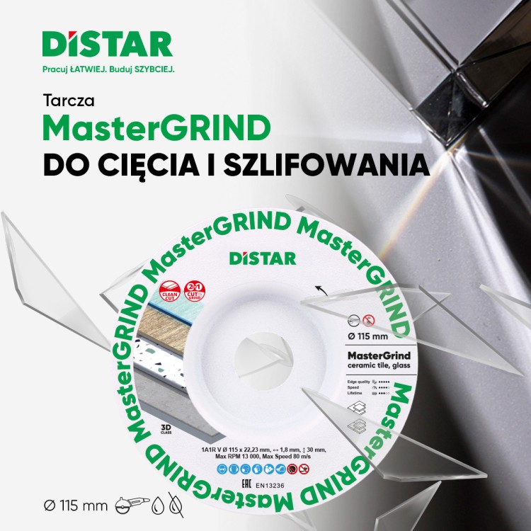 Diamentowa tarcza tnąca Distar MasterGRIND