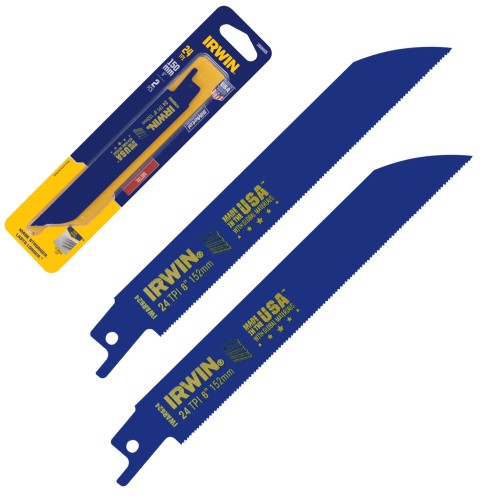 Brzeszczot do piły szablastej 152mm/6cal 24z 2szt IRWIN 10506425